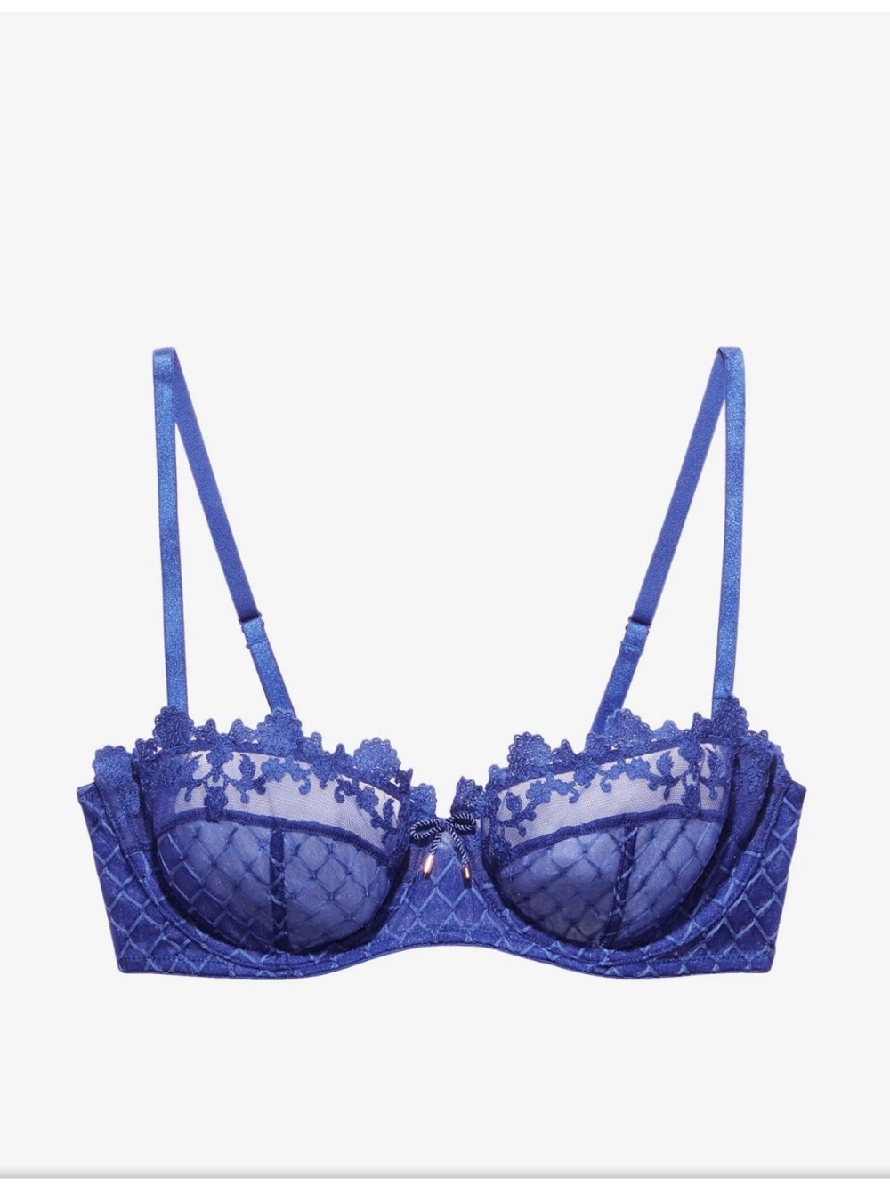 Savage x Fenty | Baroque Bondage Balconette Lace Bra size 34C NWT